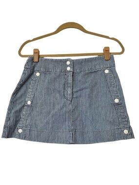 See by Chloe Striped Mini Skirt